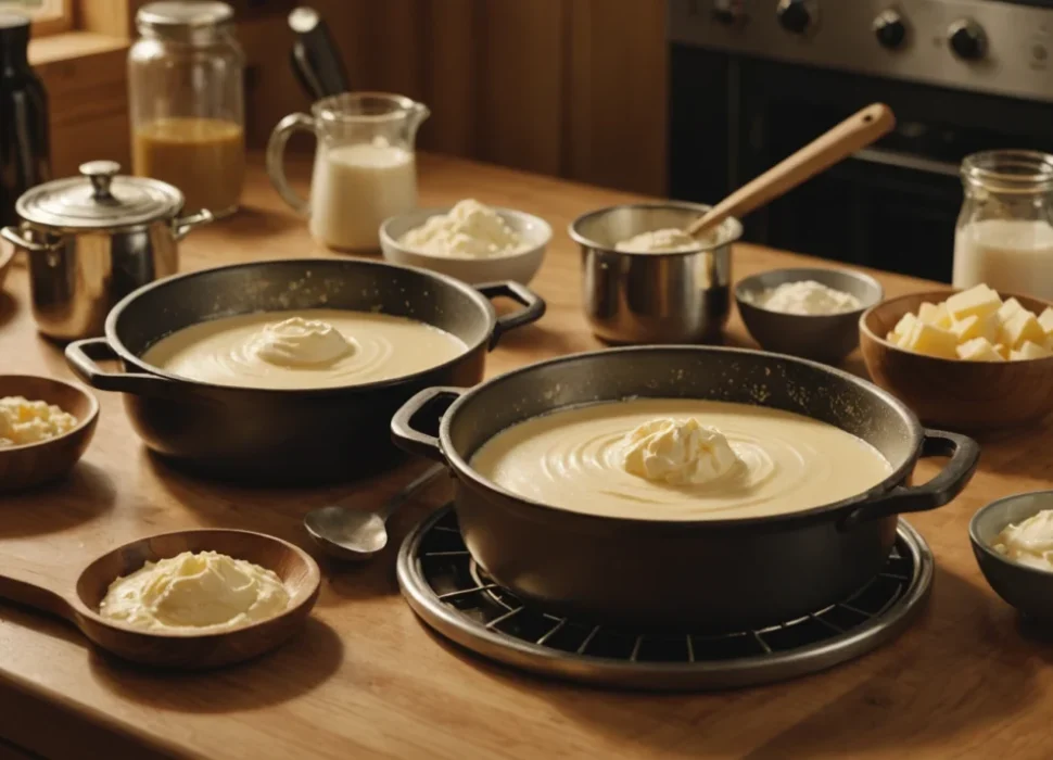 peut on recuire une creme patissiere