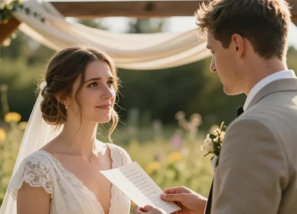 vœux de mariage originaux